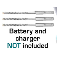 MARTELLO TASSELLATORE TRAPANO PERFORATORE A BATTERIA 1,5J TOTAL TOTTRHLI1601