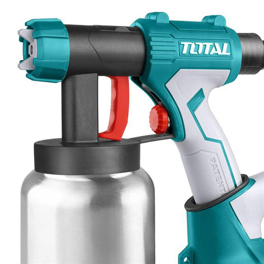 PISTOLA VERNICIATORE A SPRUZZO AEROGRAFO ELETTRICO 500W TOTAL