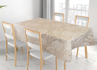 Tovaglia Salotto/Cucina In Tessuto Miros Made In Italy Disegno Amelie Bianco - 140x180 - Amelie Bianco