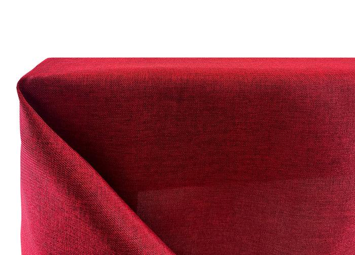 Tovaglia Natale Cucina Soggiorno Antimacchia Tinta Unita Bordeaux Fiammetta - 140x180 - Fiammetta