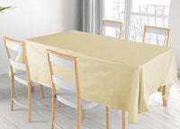 Tovaglia Cucina Soggiorno Tinta Unita Lurex Modello Joychrist - 140x240cm - Oro