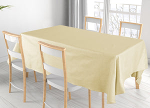 Tovaglia Cucina Soggiorno Tinta Unita Lurex Modello Joychrist - 140x240cm - Oro