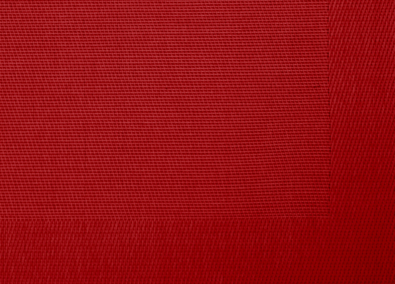 Set Tovagliette Americane Cucina Antiscivolo In Tinta Unita Lavabili - Set 4 - Bordeaux