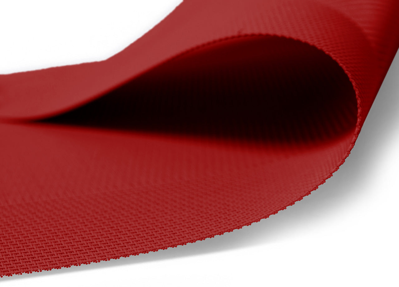 Set Tovagliette Americane Cucina Antiscivolo In Tinta Unita Lavabili - Set 4 - Bordeaux