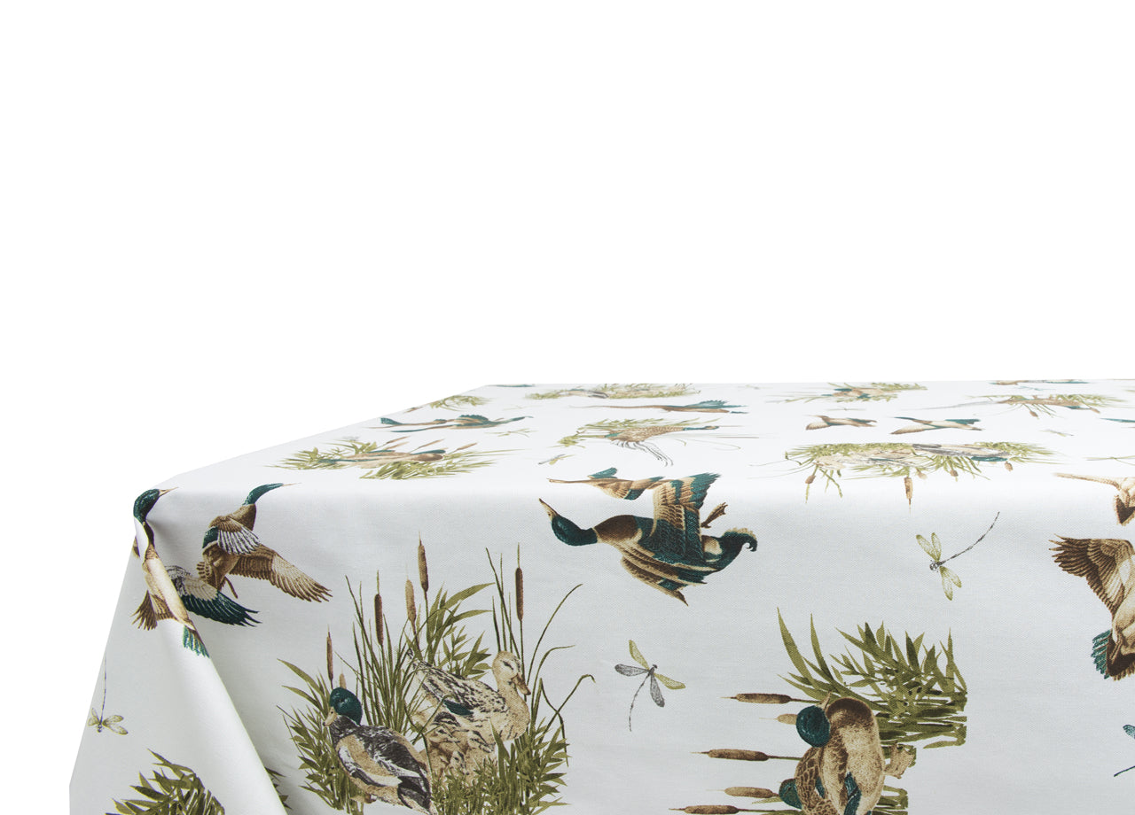 Tovaglia Cucina Copritavolo In 100% Cotone Made Italy Disegno Cacciatore - 90x90 - Cacciatore