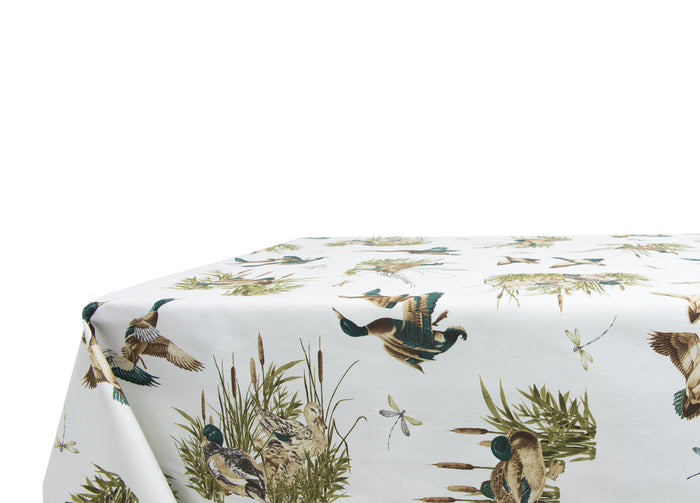 Tovaglia Cucina Copritavolo In 100% Cotone Made Italy Disegno Cacciatore - 90x90 - Cacciatore