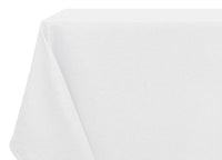 Tovaglia Cucina Soggiorno Antimacchia Idrorepellente Linen - 120x160 - Bianco