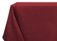 Tovaglia Cucina Soggiorno Antimacchia Idrorepellente Linen - 140x230cm - Bordeaux