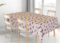 Tovaglia Natalizia Salotto/Cucina Tessuto Miros Made In Italy Disegno Mini Gnomi - 140x300 - Mini Gnomi