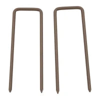 Recinzione per Giardino a Larghezza Regolabile, in Metallo e Alluminio, 300x31x103.5 cm, Marrone Scuro