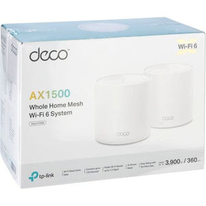 TP-Link Deco X1500 Dual-band (2.4 GHz/5 GHz) Wi-Fi 6 (802.11ax) Bianco 2 Interno