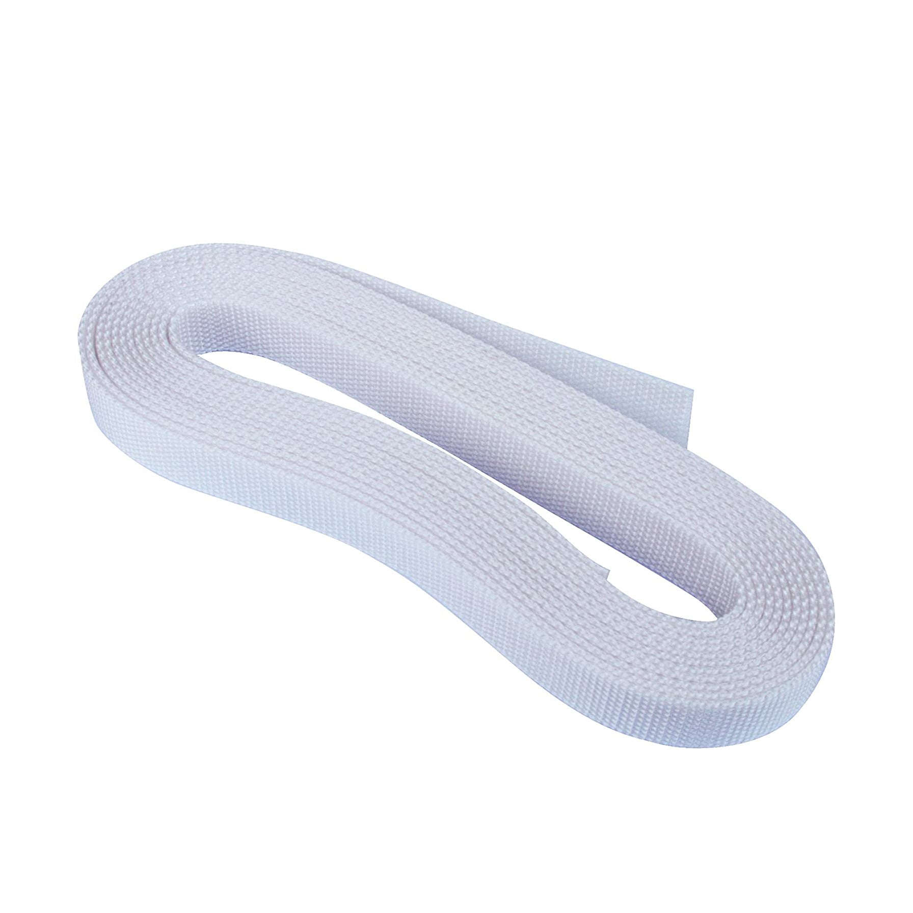 Cintino plastificato 7,5 mt. rivestito PVC bianco