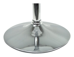 Tavolo regolabile in altezza quadrato 60x60 bianco, tavolo alto da bar Romeo TQ08-6.6ROAR