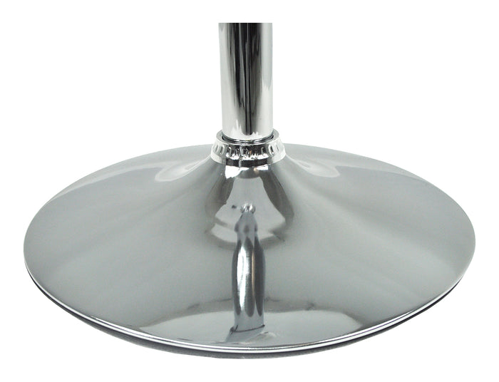 Tavolo regolabile in altezza quadrato 60x60 bianco, tavolo alto da bar Romeo TQ08-6.6ROAR