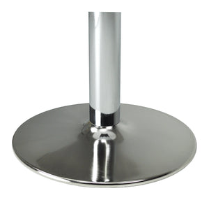 Tavolo quadrato 80x80 bianco, tavolino da bar mod. Romeo TQ08-8.8ROPA