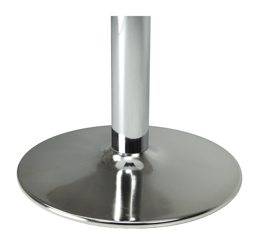 Tavolo quadrato 70x70 nero, tavolino da bar mod. Romeo TQ10-7.7ROPA