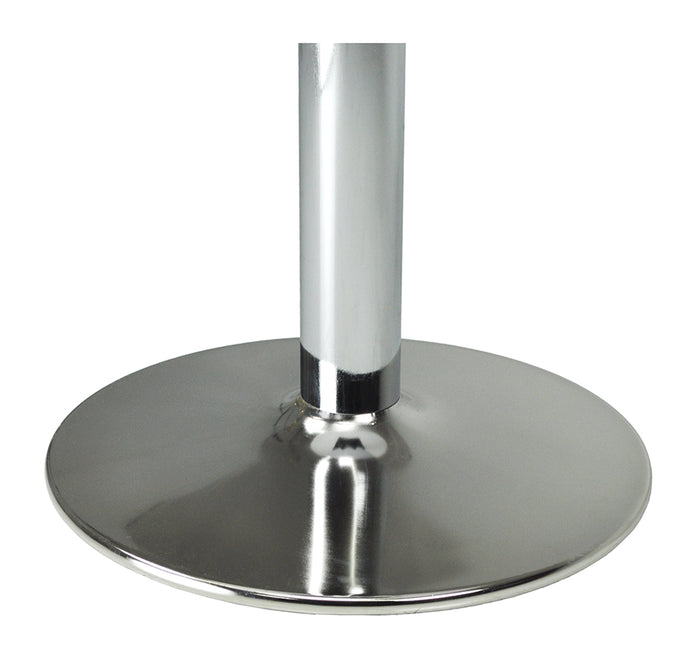 Tavolo quadrato 70x70 nero, tavolino da bar mod. Romeo TQ10-7.7ROPA