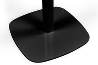 Tavolo quadrato 70x70 cm, tavolo da pranzo nero mod. Thomas