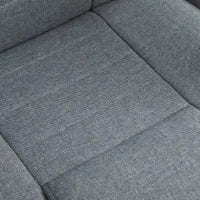 Sedia da Ufficio Presidenziale Ergonomica Basculante e Imbottita con Altezza e Inclinazione Regolabile, 62 x 76 x 110-119cm