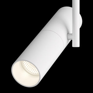 Faretto Per Binario Elti Moderno Alluminio Bianco 1 Luce