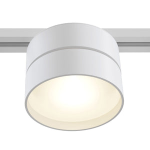 Faretto Per Binario Tondo Onda In Metallo 18W Bianco 1 Luce Naturale