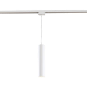 Pendente Per Binario Moderno In Alluminio Bianco 1 Luce