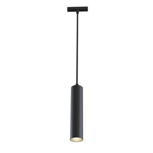 Faretto Focus Led Per Binario Moderno Alluminio Nero Luce Naturale 12W