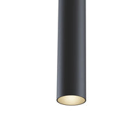 Faretto Focus Led Per Binario Moderno Alluminio Nero Luce Naturale 12W
