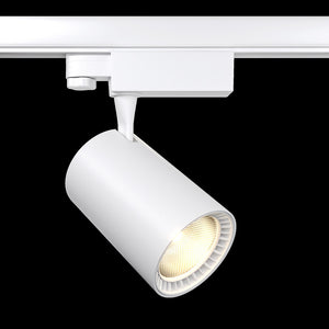 Faretto Per Binario Moderno Vuoro 26W Alluminio Bianco 1 Luce Calda