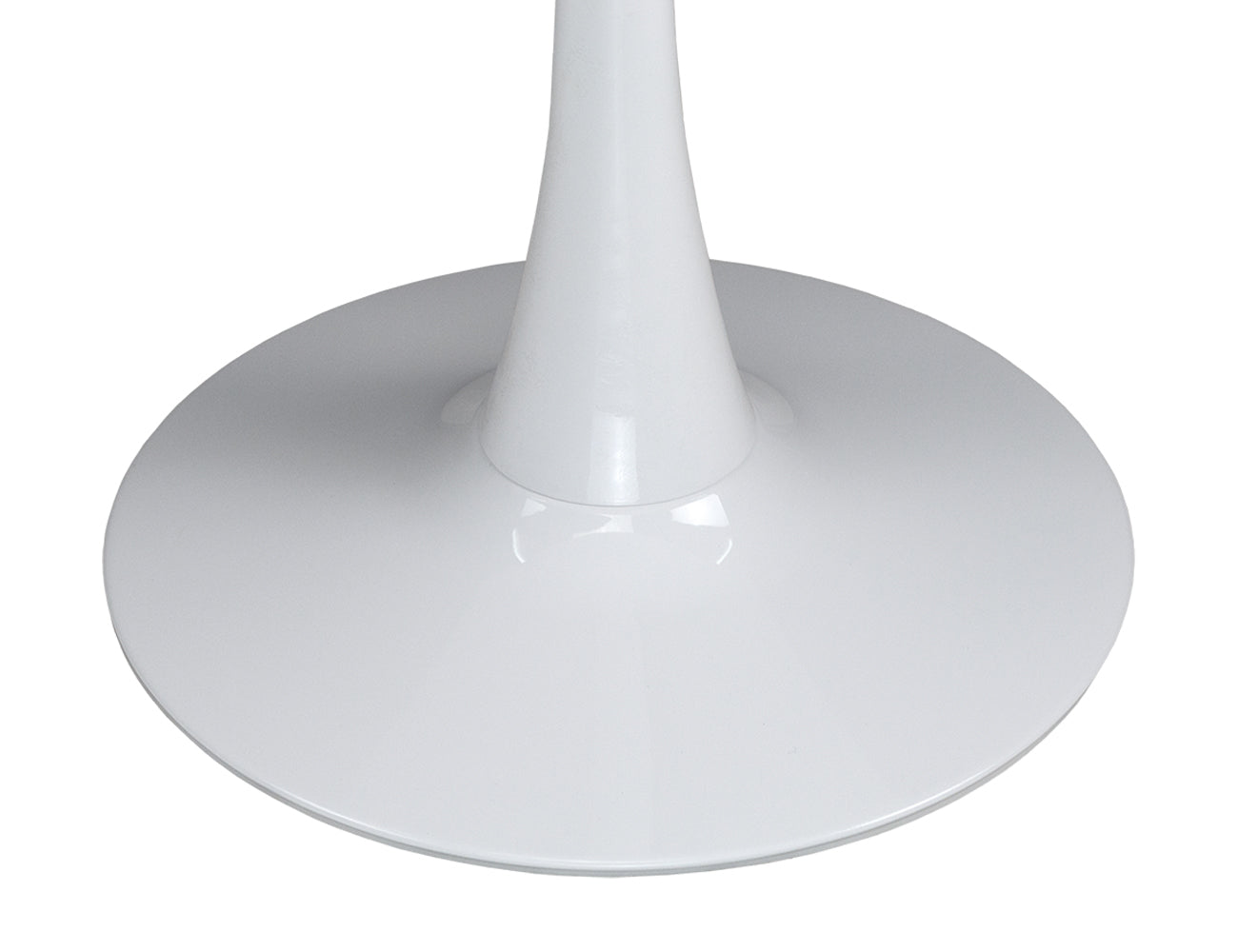 Tavolo rotondo Ø100 cm, tavolo da pranzo tondo bianco - Omar - TR08-10OMPM