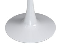 Tavolo rotondo Ø100 cm, tavolo da pranzo tondo bianco - Omar - TR08-10OMPM