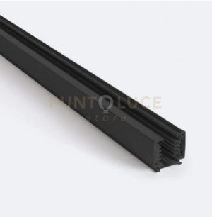 TRACK-200 N Binario nero opaco 150cm per sospensioni con portalampade E14-E27-GU10-GX53