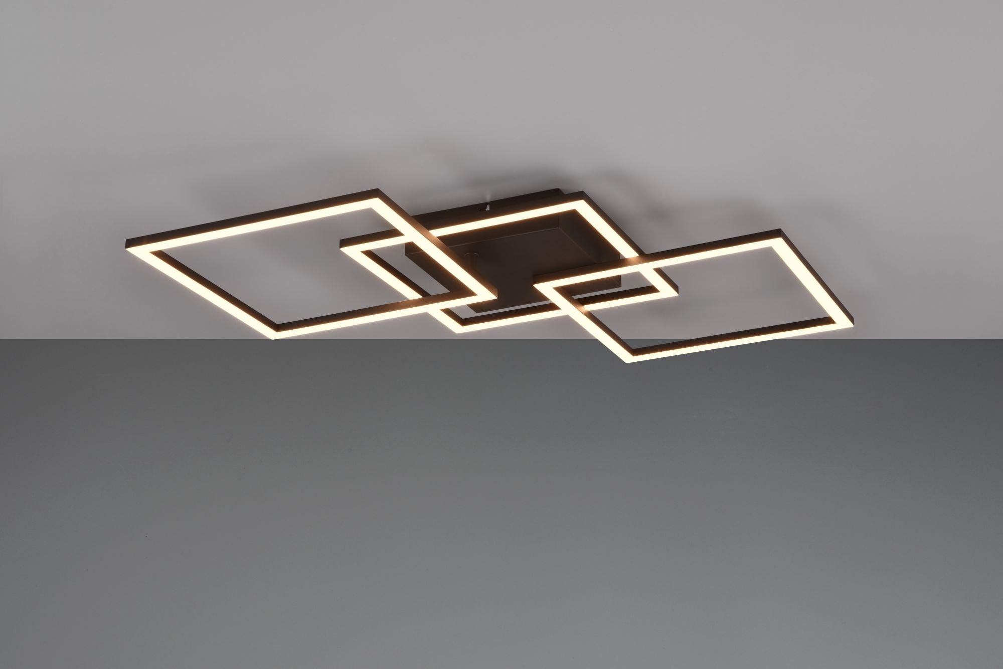 TRAIL PLAFONIERA/APPLIQUE LED 31W 3550lm, 4000  NERA ORIENTABILE L. 74,5CM