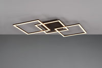 TRAIL PLAFONIERA/APPLIQUE LED 31W 3550lm, 4000  NERA ORIENTABILE L. 74,5CM