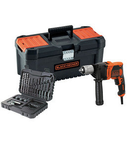 TRAPANO A PERCUSSIONE BLACK+DECKER 