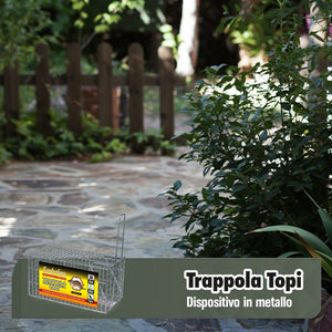 Trappola per Topi - 1 dispositivo in metallo
