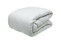 Trapunta Piumone Letto Invernale Imbottita 300gr Microfibra Diadema Borbon - Piazza E Mezza - Grigio