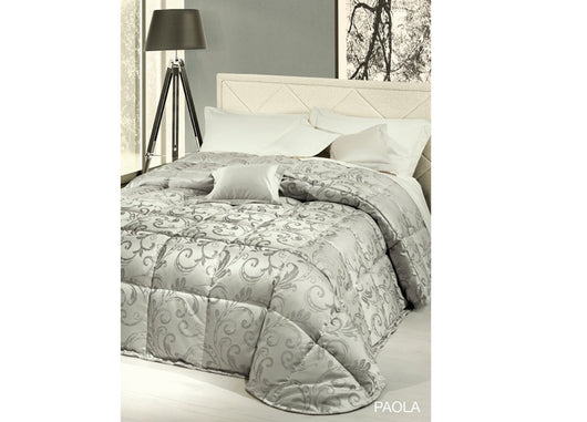 Trapunta Invernale Disegno Paola Imbottitura 50% Piumino 50% Piumette - Piazza e Mezza - Paola