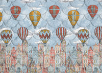 Trapuntino Piumino Estivo 100gr Linea Pensieri Delicati Disegno Volare - Singolo - Arancio