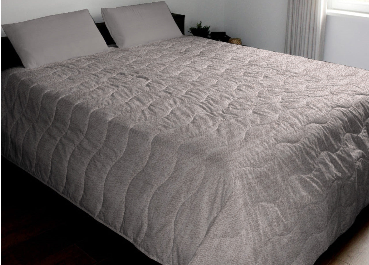 Trapuntino Piumino Estivo Primaverile 100g Disegno Bon Bon - Singolo - Beige