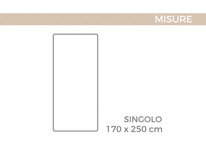 Copriletto Challenge Stampato In 100% Microfibra Di Poliestere Dis. Righe - 1 Piazza - Verde