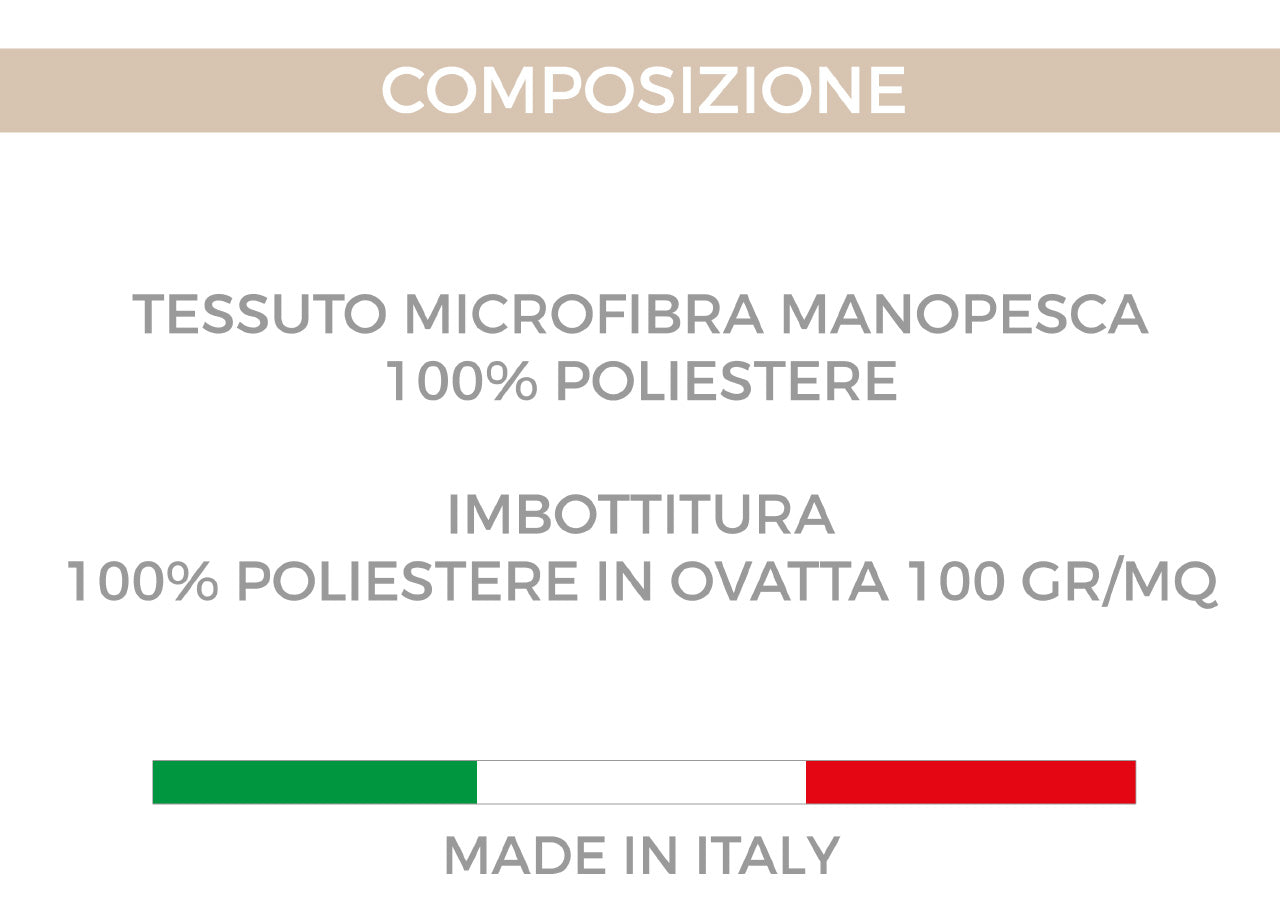 Quilt Trapuntino Piumino Estivo 100gr/mq Microfibra Diadema Fiori - Piazza E Mezza - Cipria 4