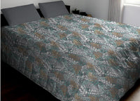 Trapuntino Piumino Estivo Primaverile 100gr/mq Disegno Foglia - 1 Piazza e Mezza - Foglia