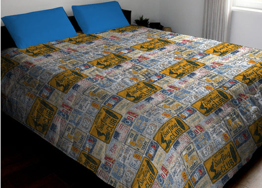 Trapuntino Piumino Estivo Primaverile 100g Disegno Vintage - Singolo - Vintage