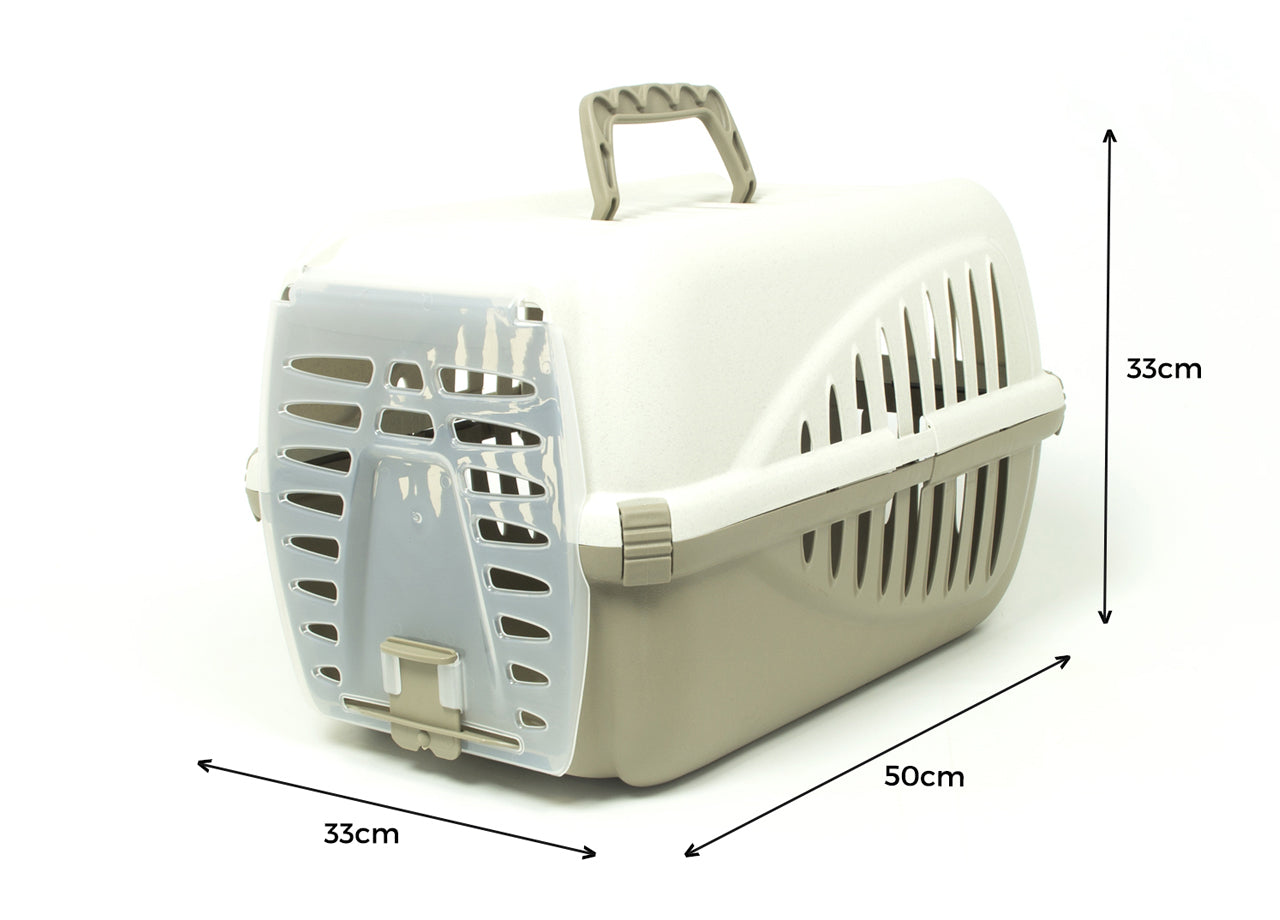 Trasportino Pet Animali Domestici Modello Fufi Colore Beige