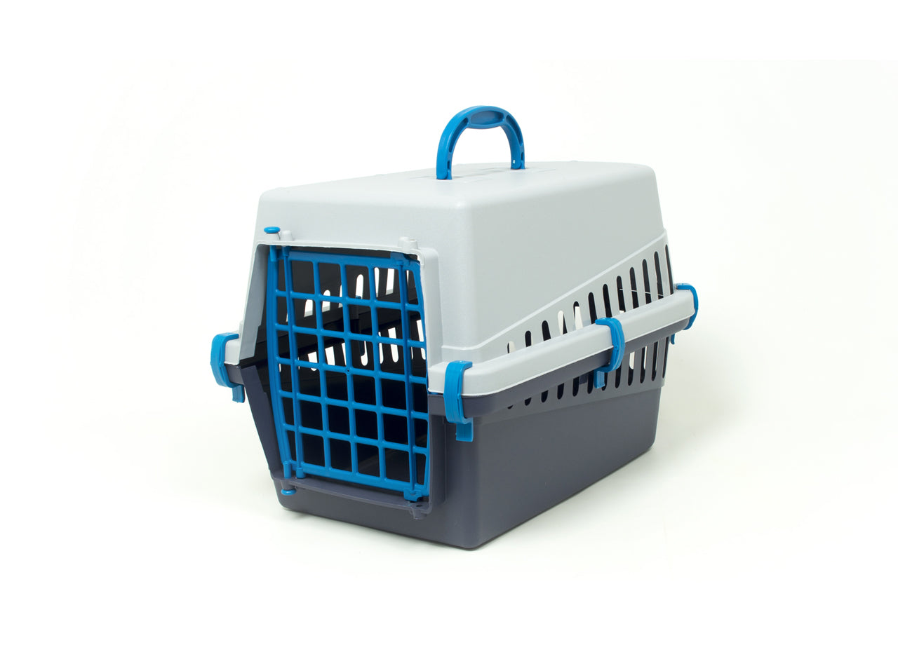 Trasportino Pet Animali Domestici Modello Otto Colore Azzurro