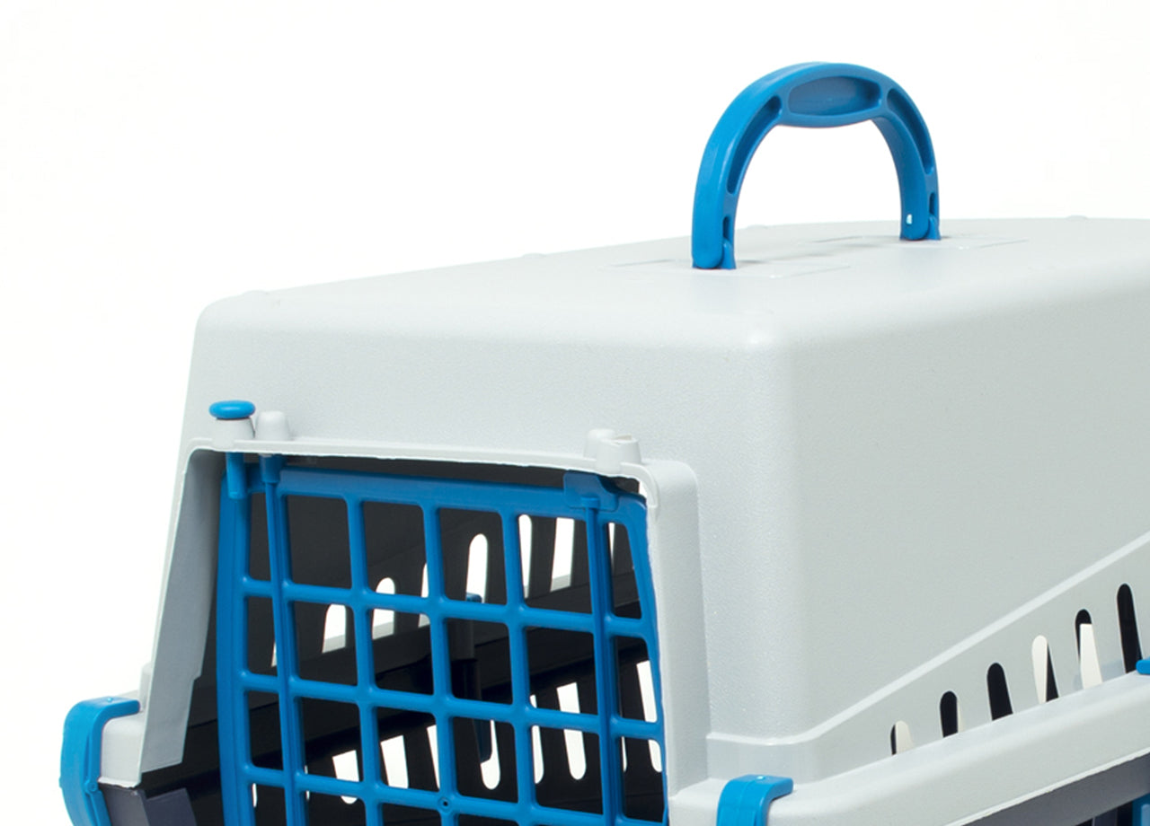 Trasportino Pet Animali Domestici Modello Otto Colore Azzurro