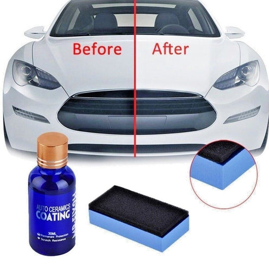 TRATTAMENTO CERAMICA LIQUIDA NANOTECNOLOGIA AUTO MOTO POLISH 9HMR-FIX