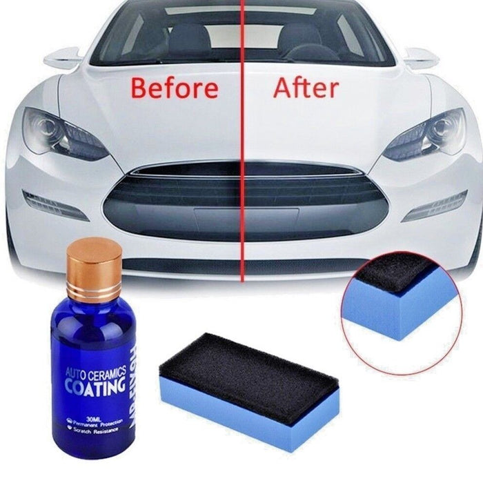TRATTAMENTO CERAMICA LIQUIDA NANOTECNOLOGIA AUTO MOTO POLISH 9HMR-FIX