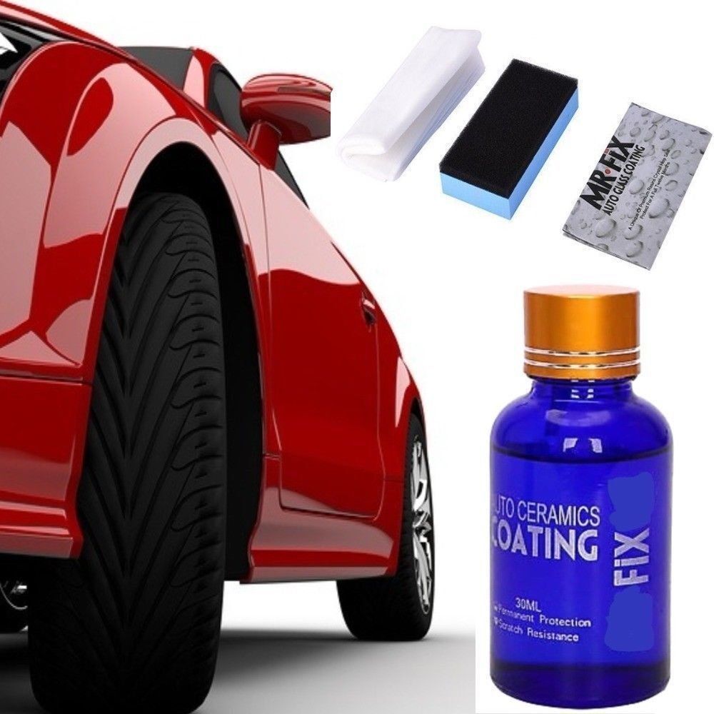 TRATTAMENTO CERAMICA LIQUIDA NANOTECNOLOGIA AUTO MOTO POLISH 9HMR-FIX